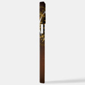 スチームパンク時計とアンティークギア iPhoneケース (右側面)