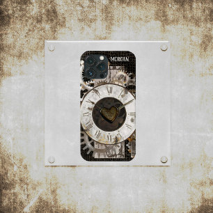 スチームパンク時計とギア iPhone 13 PRO MAXケース