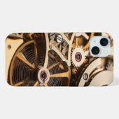 スチームパンク時計の内部動作 iPhoneケース (裏面横)
