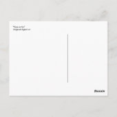 スチームパンク時計を自転車に乗せてビクトリアン行く時間 ポストカード (裏面)