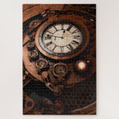 スチームパンク時計パズル ジグソーパズル (縦)