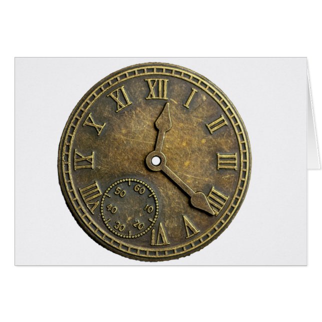 スチームパンク時計 (正面横)