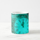 スチームパンク時計 コーヒーマグカップ (中央)