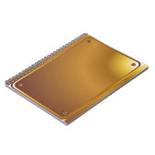 スチームパンク時計 ノートブック (左側)