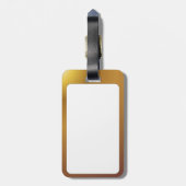 スチームパンク時計 ラゲッジタグ (裏面縦)