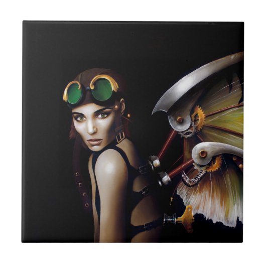 スチームパンク機械妖精 タイル (正面)