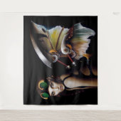 スチームパンク機械妖精 タペストリー (正面)