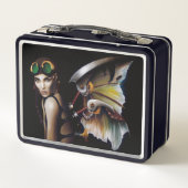 スチームパンク機械妖精 メタルランチボックス (裏面)