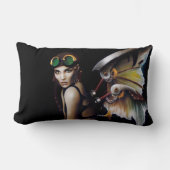 スチームパンク機械妖精 ランバークッション (正面)