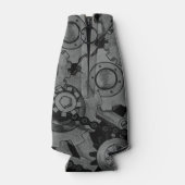 スチームパンク機械（フルカラー） ボトルクーラー (裏面)