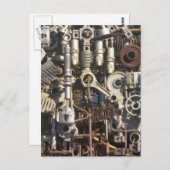 スチームパンク機械 ポストカード (正面/裏面)
