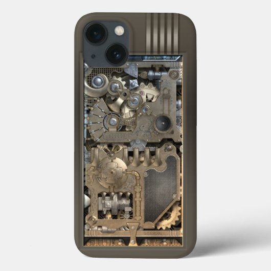 スチームパンク機構。 Case-Mate iPhoneケース (裏面)