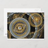 スチームパンク機 ポストカード (正面/裏面)