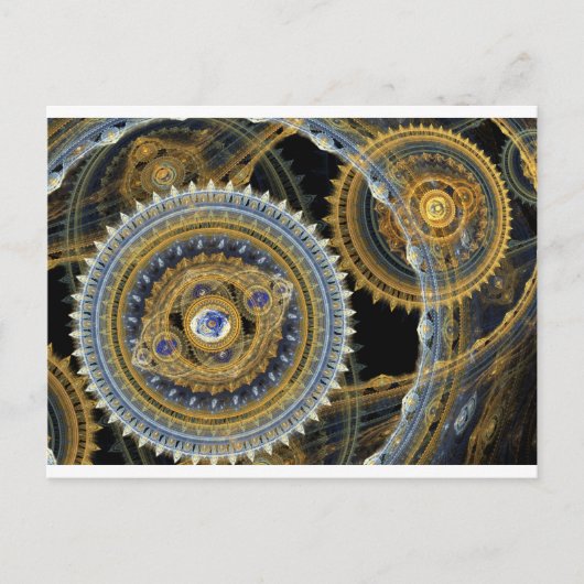 スチームパンク機 ポストカード (正面)