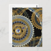 スチームパンク機 ポストカード (正面/裏面)