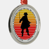 スチームパンク海賊が海賊の日みたいにしゃべるぞ！ メタルオーナメント (右)