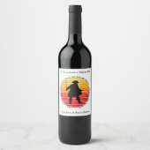 スチームパンク海賊が海賊の日みたいにしゃべるぞ！ ワインラベル (正面)