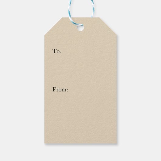 スチームパンク熱気球に乗るグラフィックフォントで赤 ギフトタグ (裏面)