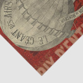 スチームパンク熱気球に乗るグラフィックフォント 薄葉紙 (詳細)