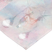 スチームパンク熱気球 |ヴィンテージ フェミニン ショートテーブルランナー (コーナー)