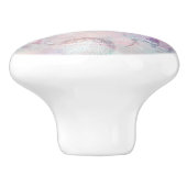 スチームパンク熱気球 |ヴィンテージ フェミニン セラミックノブ (側面)