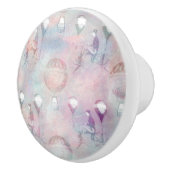 スチームパンク熱気球 |ヴィンテージ フェミニン セラミックノブ (右)