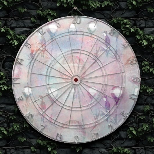 スチームパンク熱気球 |ヴィンテージ フェミニン ダーツボード