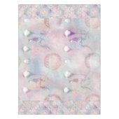 スチームパンク熱気球 |ヴィンテージ フェミニン テーブルクロス (正面)