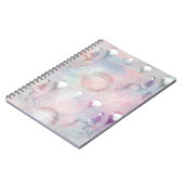 スチームパンク熱気球 |ヴィンテージ フェミニン ノートブック (左側)