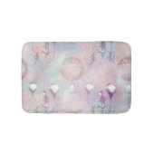 スチームパンク熱気球 |ヴィンテージ フェミニン バスマット (正面)