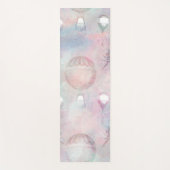 スチームパンク熱気球 |ヴィンテージ フェミニン ヨガマット (正面)