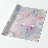 スチームパンク熱気球 |ヴィンテージ フェミニン ラッピングペーパー (アンロールド)