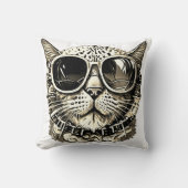 スチームパンク猫 クッション (正面)