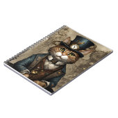 スチームパンク猫 ノートブック (左側)