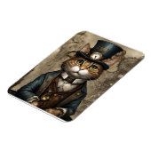 スチームパンク猫 マグネット (左側)