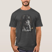 スチームパンク猫Tシャツ：「ドン・ウィスコードヴェ」ヴィクトリアン Tシャツ (正面)
