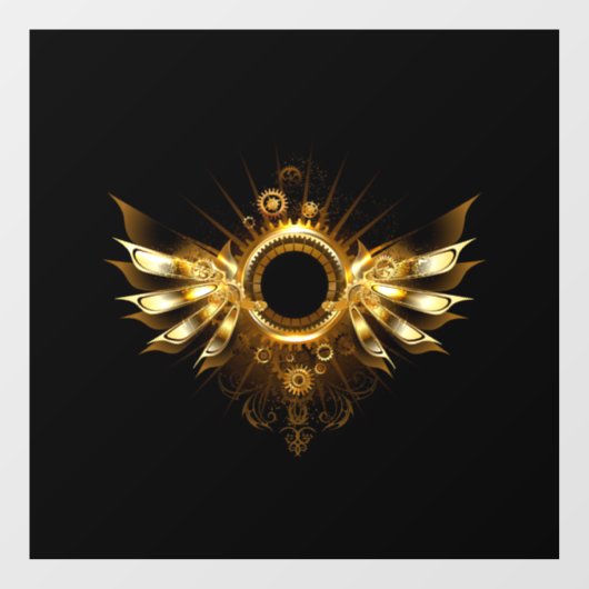 スチームパンク翼 ウィンドウサイン (シート)