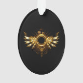 スチームパンク翼 オーナメント (裏面)