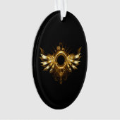 スチームパンク翼 オーナメント (正面)