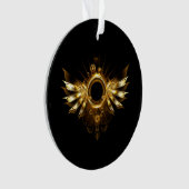 スチームパンク翼 オーナメント (正面)