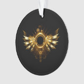 スチームパンク翼 オーナメント (正面)