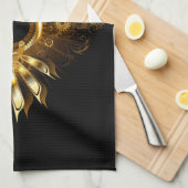 スチームパンク翼 キッチンタオル (四つ折り)