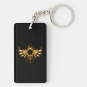 スチームパンク翼 キーホルダー (裏面)