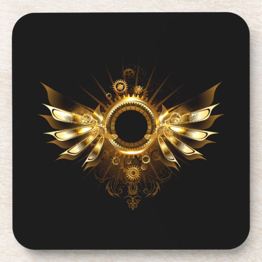 スチームパンク翼 コースター (正面)