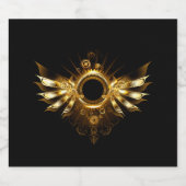 スチームパンク翼 スパークリングワインラベル (シングルラベル)