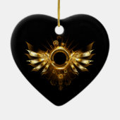 スチームパンク翼 セラミックオーナメント (裏面)