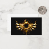 スチームパンク翼 ノートカード (正面/裏面インサイチュ)