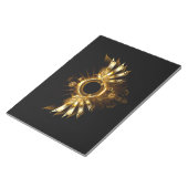 スチームパンク翼 ノートパッド (アングル)