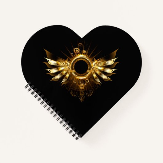 スチームパンク翼 ノートブック (正面)