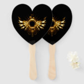 スチームパンク翼 ハンドファン (正面&裏面)